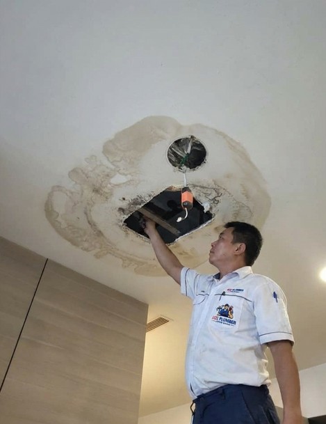 Roof waterproofing for terrace house in Skudai JB